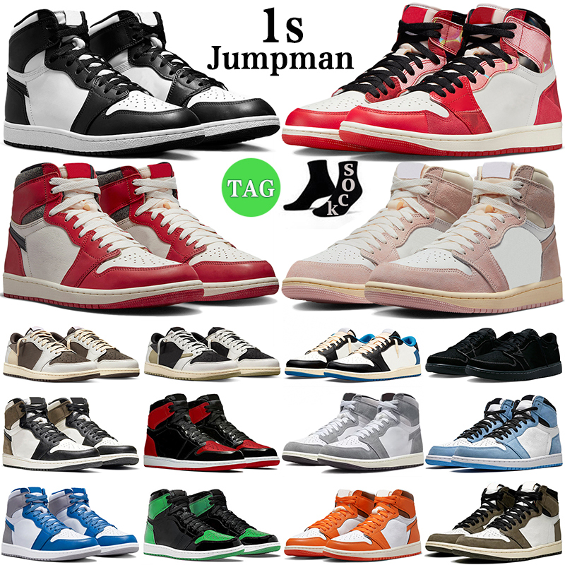 jumpman 1 high 1s basketball shoes men women UNC Toe Lucky Green Patent Black White Reverse Mocha Olive Lost And Found mens trainers outdoor sports sneakers, #30
jumpman 1 high 1s basketball shoes men women UNC Toe Lucky Green Patent Black White Reverse Mocha Olive Lost And Found mens trainers outdoor sports sneakers, #30