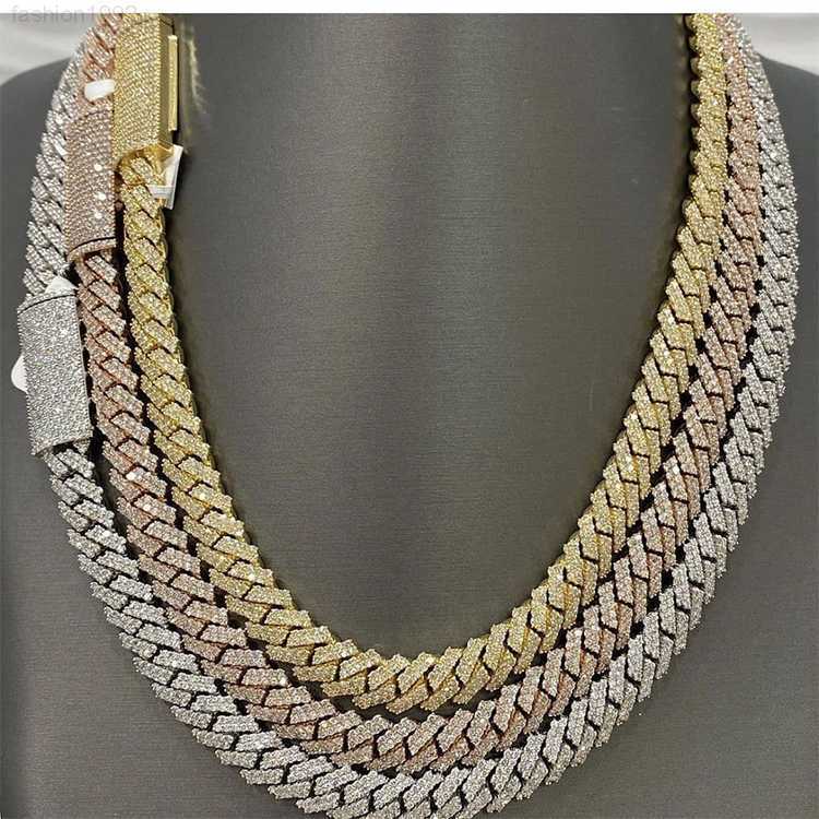 Custom Hip Hop Men Women Jewelry 925 Sterling Silver Cuban Link Chain Jewelry Necklace Vvs Moissanite Diamond Cuban Chain
Custom Hip Hop Men Women Jewelry 925 Sterling Silver Cuban Link Chain Jewelry Necklace Vvs Moissanite Diamond Cuban Chain