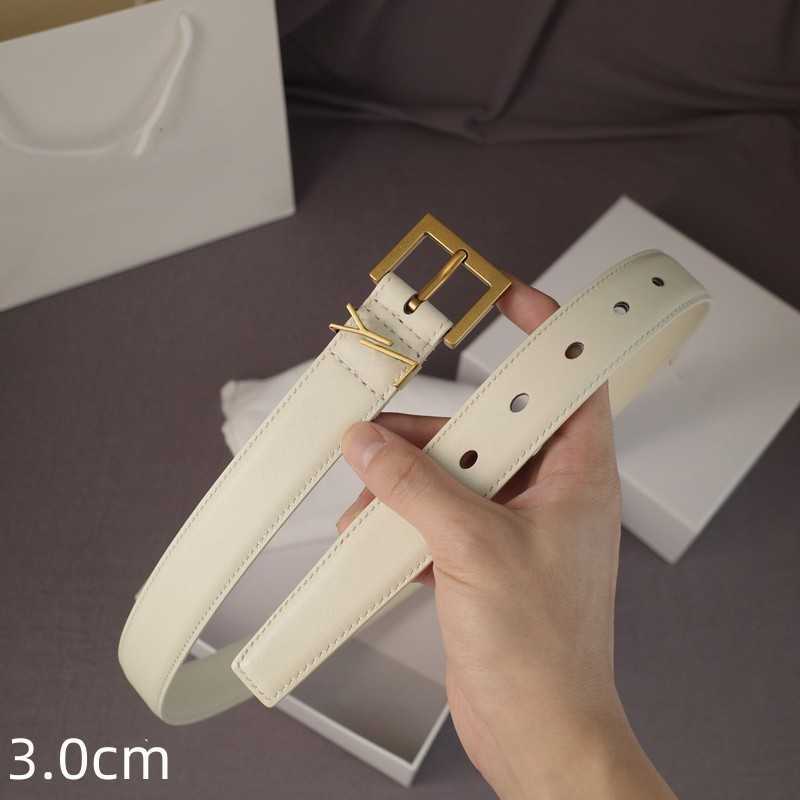 Belts for women designer Genuine Leather 3cm Width High Quality Men Designer Belts S Buckle cnosme Womens Waistband Cintura Ceintures D2108261L