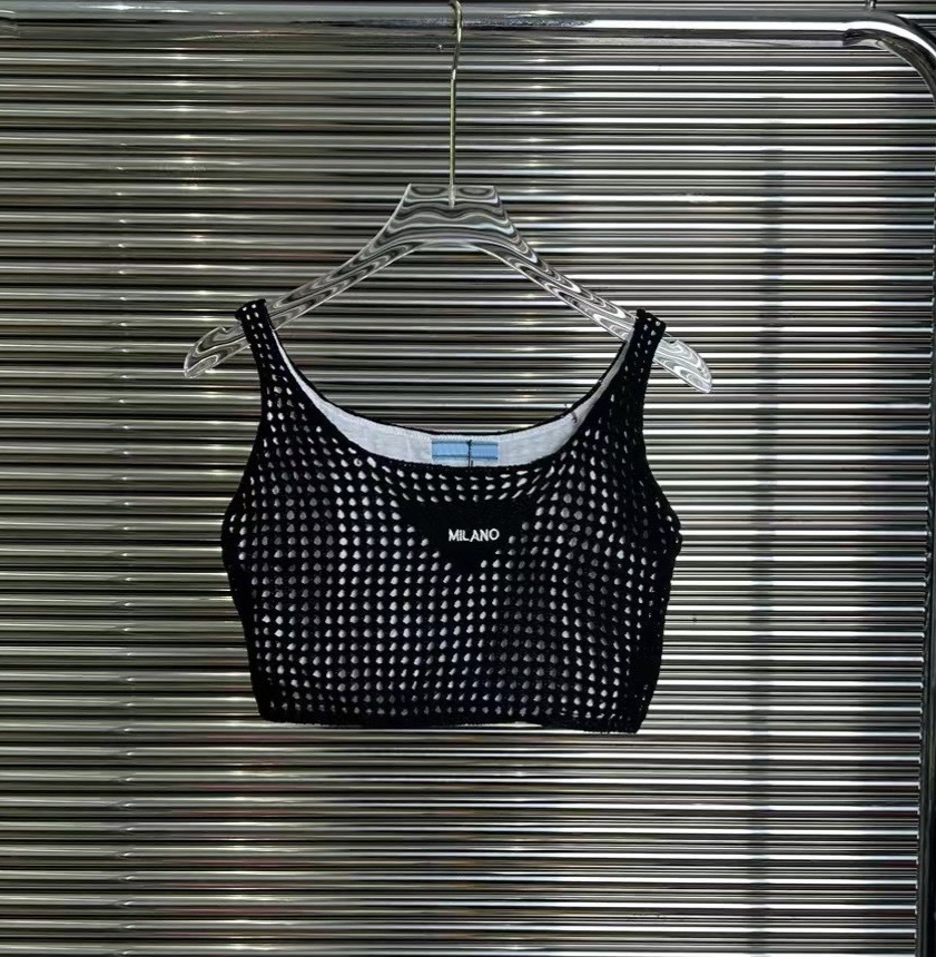 Women's Tank Top Outerwear t shirt Designer tees Hollow out Fashion Short Top Summer Sexy Tank Top Sleeveless T-shirt