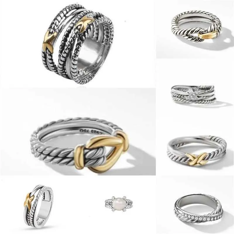 Designer Rings Twisted Women Braided Men Fashion Jewelry for Cross Classic Copper Ring Wire Vintage X Anniversary Gift
Designer Rings Twisted Women Braided Men Fashion Jewelry for Cross Classic Copper Ring Wire Vintage X Anniversary Gift