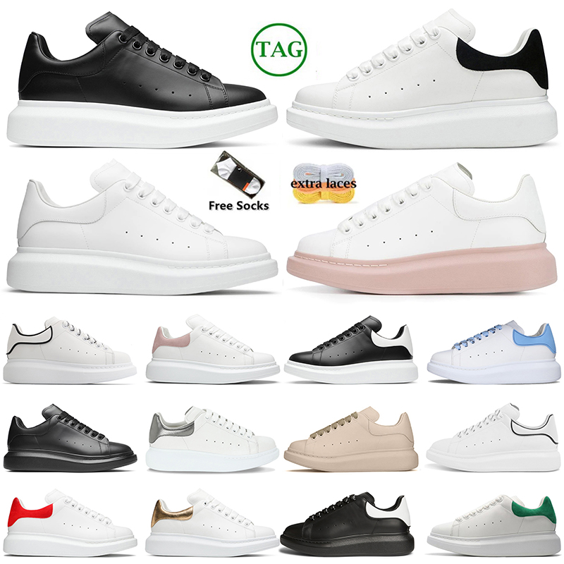 Over Sized Sneakers m c Running Shoes Luxury Fashion Women Mens Leather Black White Pink Red Suede Lace Up Fashion Platform Trainers Designer Fashion Woman Shoe