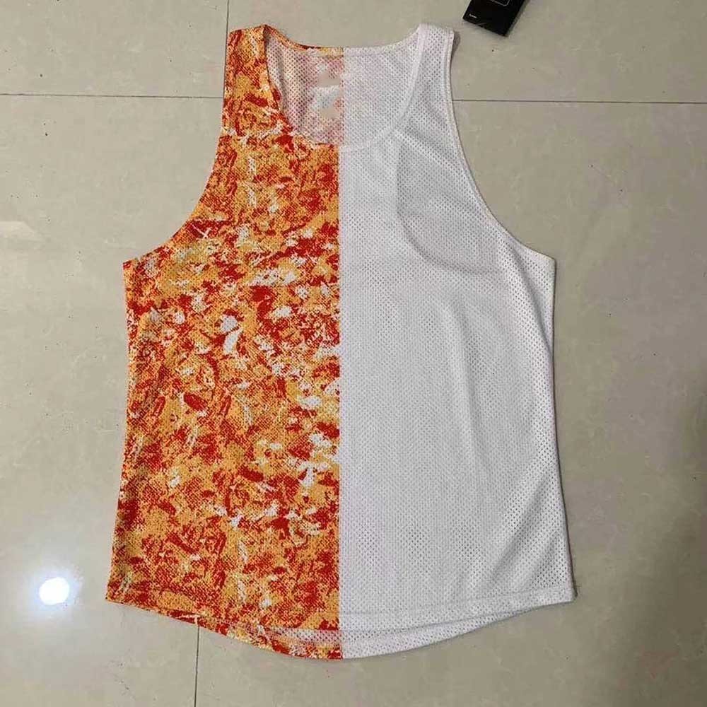Men's Tank Tops Men's Athletic Running Tank Top Ultra Lightweight Marathon Singlet Y-Back Shirts Dry Fit Workout Sleeveless T-Shirt Tank Top