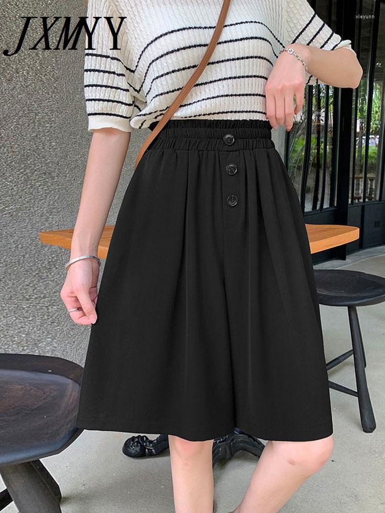 Women's Pants JXMYY Fashion 2023 Summer Korean Style Cotton Wide Leg Capris Women Short High Elastic Bud Waist Shorts Skirts Female, Khaki
Women's Pants JXMYY Fashion 2023 Summer Korean Style Cotton Wide Leg Capris Women Short High Elastic Bud Waist Shorts Skirts Female, Khaki