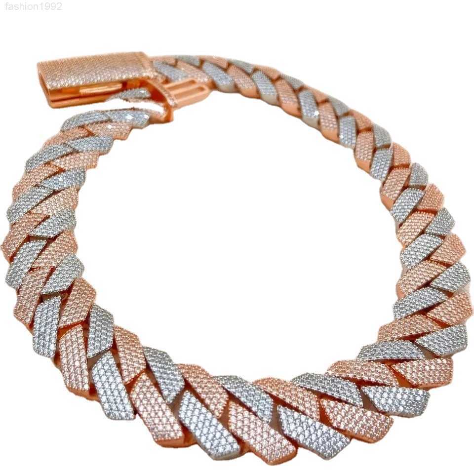 Moissanite 20mm 4 Rows Miami Big Gold Vgems Vvs1 d Color Diamond Chain Heavy Solid 925 Silver Two Tone From Vietnam Manufacturer
Moissanite 20mm 4 Rows Miami Big Gold Vgems Vvs1 d Color Diamond Chain Heavy Solid 925 Silver Two Tone From Vietnam Manufacturer