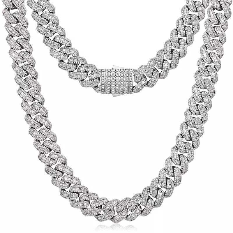 Iced Out Custom Bling Buguette Vvs Moissanite Diamond Pass Diamond Tester Miami Cuban Link Chain Necklace
Iced Out Custom Bling Buguette Vvs Moissanite Diamond Pass Diamond Tester Miami Cuban Link Chain Necklace