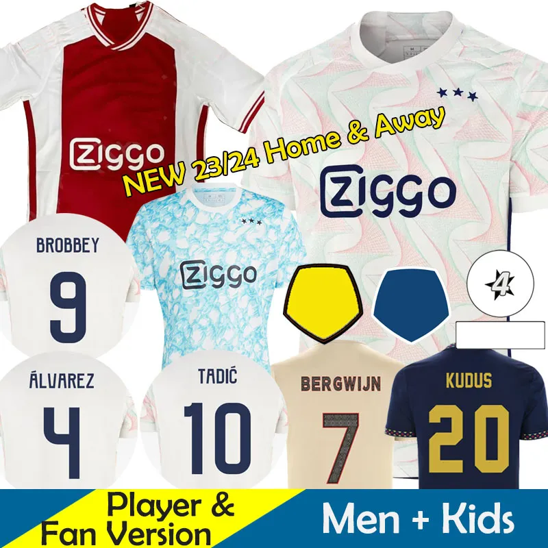 23/24 TADIC Soccer Jersey aJaXs Kids Kit Home BASSEY BERGHUIS Home Third Black BERGWIJN CRUYFF 2023 2024 New Away Train Football Shirts Men Uniforms Fan Player Version, Player version 3rd
23/24 TADIC Soccer Jersey aJaXs Kids Kit Home BASSEY BERGHUIS Home Third Black BERGWIJN CRUYFF 2023 2024 New Away Train Football Shirts Men Uniforms Fan Player Version, Player version 3rd