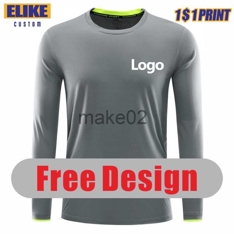 Mens TShirts Mens Hoodies Sweatshirts ELIKE Long Sleeve Sport QuickDrying T Shirt Custom Print Personal Design Company Brand Embroidery 8 Colors Round Neck Tops x06, Gray
Mens TShirts Mens Hoodies Sweatshirts ELIKE Long Sleeve Sport QuickDrying T Shirt Custom Print Personal Design Company Brand Embroidery 8 Colors Round Neck Tops x06, Gray
