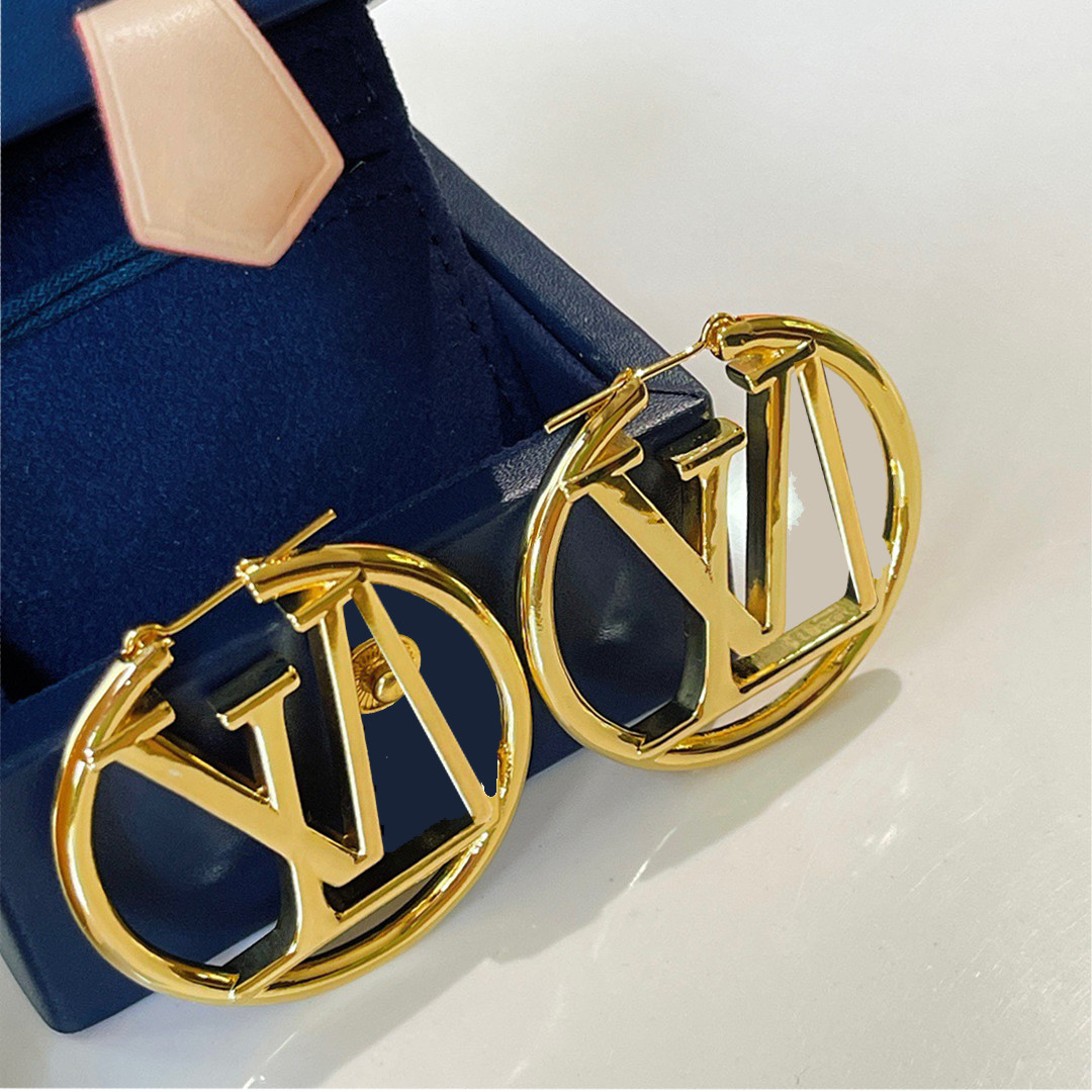Fashion gold hoop earrings for lady Women Party Wedding Lovers gift engagement Jewelry for Bride
Fashion gold hoop earrings for lady Women Party Wedding Lovers gift engagement Jewelry for Bride