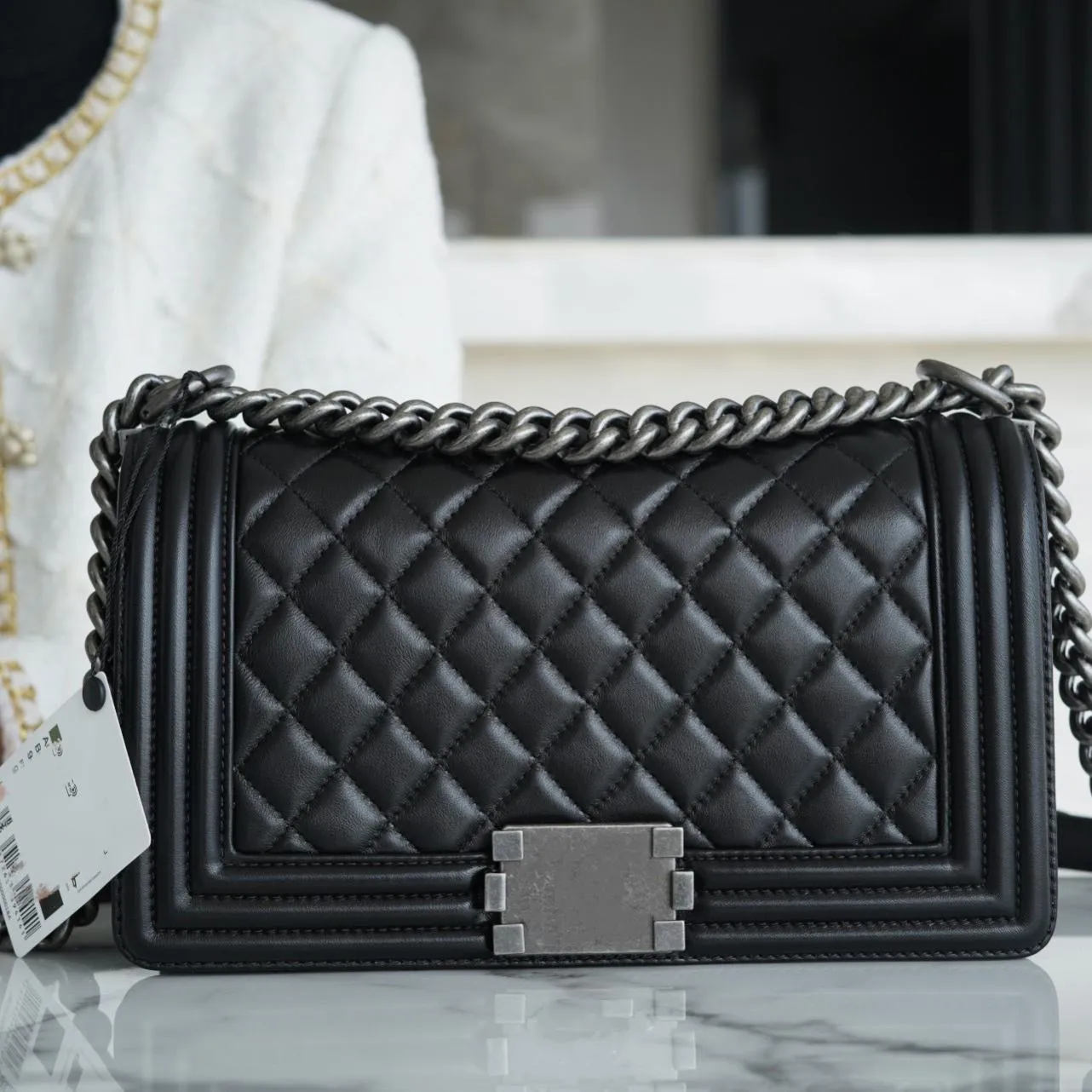 Fashion Bags BOY Handbag for Women 100% Calfskin Designer Handbag Fashion Vintage Shoulder Bag 7 colors Lady Crossbody Bags Shoulder, As pic
Fashion Bags BOY Handbag for Women 100% Calfskin Designer Handbag Fashion Vintage Shoulder Bag 7 colors Lady Crossbody Bags Shoulder, As pic