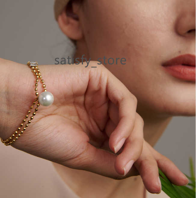 Aretas Cubic Zirconia Stones Jewelry 18k Gold Baguette Diamond Braccialetto Stainless Steel Bead Chain Pearl Bracelet Bangle
Aretas Cubic Zirconia Stones Jewelry 18k Gold Baguette Diamond Braccialetto Stainless Steel Bead Chain Pearl Bracelet Bangle