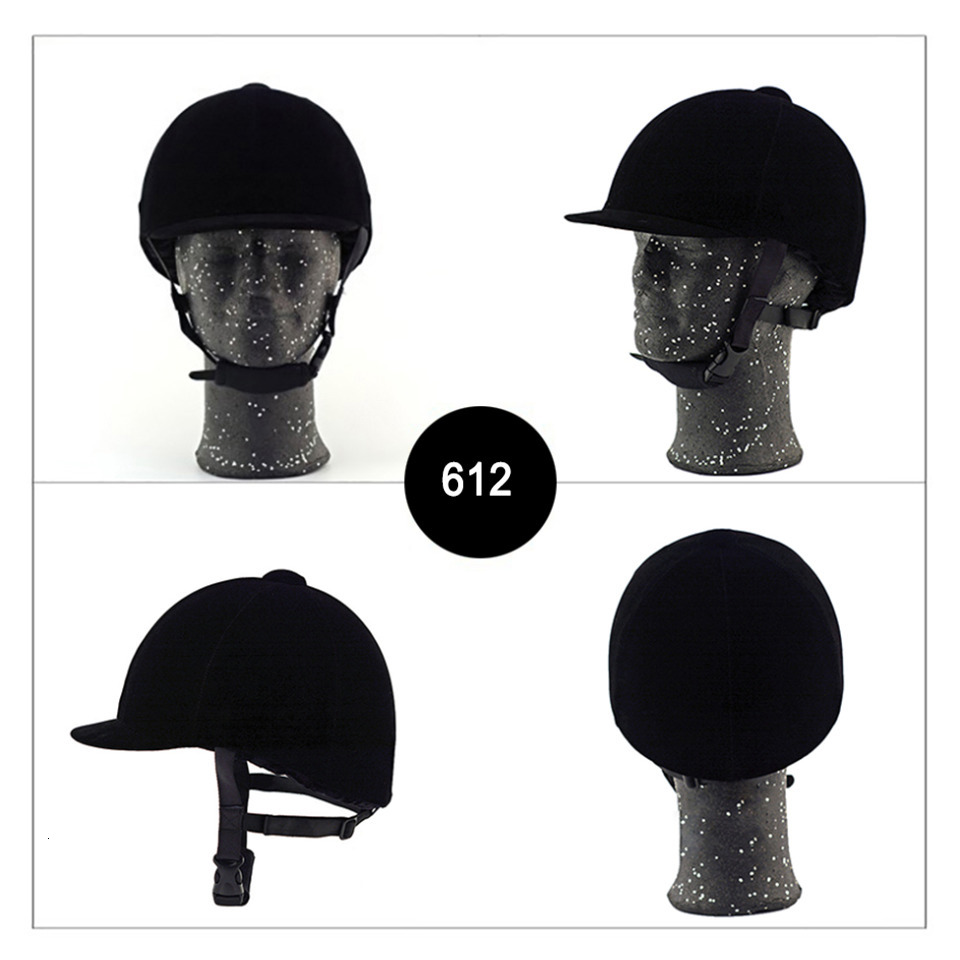 Riding Helmets LOCLE Equestrian Horse Riding Helmet Breathable Durable Safety Half Cover Horse Rider Helmets For Men Women Children 52-62cm 230619