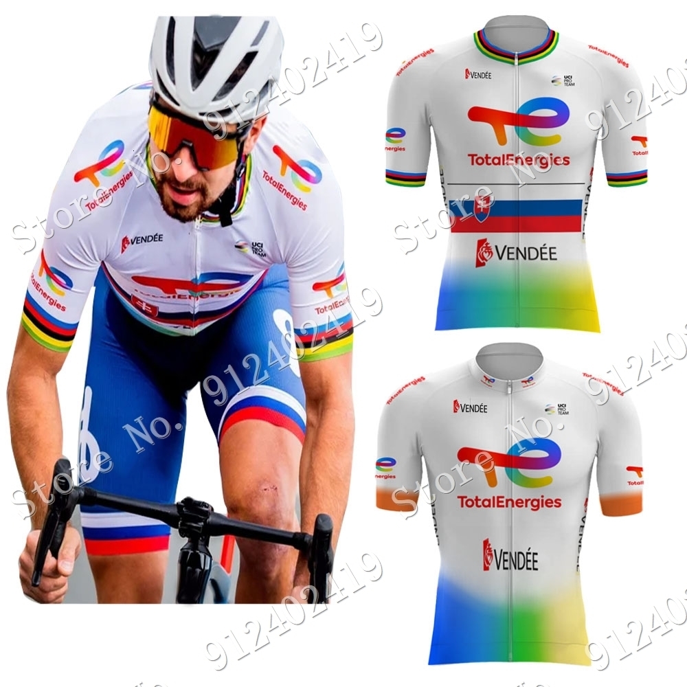 Cycling Jersey Sets Suit Total Energies 2023 Peter Sagan Set Short Sleeve Slovakia Clothing Road Bike Shirts MTB Wear Ropa 230619, 14
Cycling Jersey Sets Suit Total Energies 2023 Peter Sagan Set Short Sleeve Slovakia Clothing Road Bike Shirts MTB Wear Ropa 230619, 14