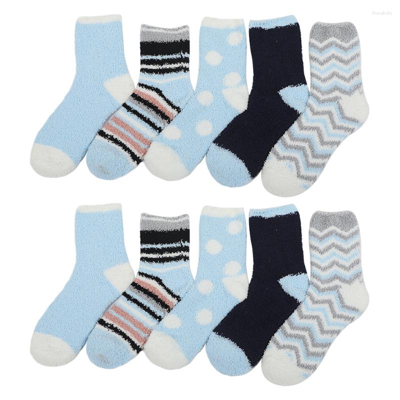Women Socks 5 Pairs Coral Fleece Sleeping Household Warm Winter Women's Slippers Girl Polyester Miss Fuzzy Slides, Assorted color
Women Socks 5 Pairs Coral Fleece Sleeping Household Warm Winter Women's Slippers Girl Polyester Miss Fuzzy Slides, Assorted color