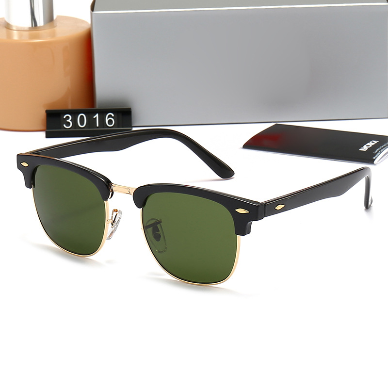 Luxurys Designer Sunglass Men Women Pilot Reys Bans Sunglasses Adumbral Goggle UV400 Eyewear Classic Brand Eyeglasses 3016 Band Sun Glasses Metal Frame with Box
Luxurys Designer Sunglass Men Women Pilot Reys Bans Sunglasses Adumbral Goggle UV400 Eyewear Classic Brand Eyeglasses 3016 Band Sun Glasses Metal Frame with Box