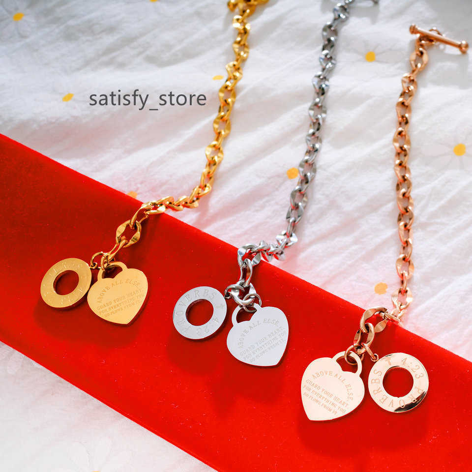 Stainless Steel Silver Love Jewelry Women Rose Gold Charm Bracelet Fashion Love Heart Bracelets For Birthday Gift
Stainless Steel Silver Love Jewelry Women Rose Gold Charm Bracelet Fashion Love Heart Bracelets For Birthday Gift