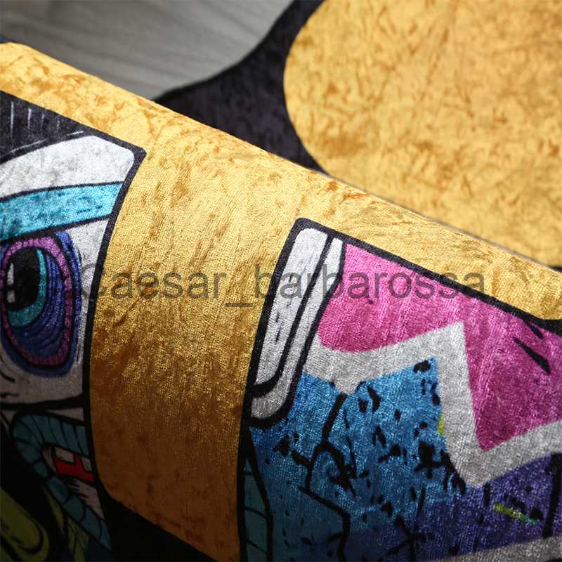 Carpets Irregular Cartoon Bearbricks Rug Multicolor Violence Bear Carpet For Bedroom Bedside NonSlip Fashion Home Floor Mat Rugs