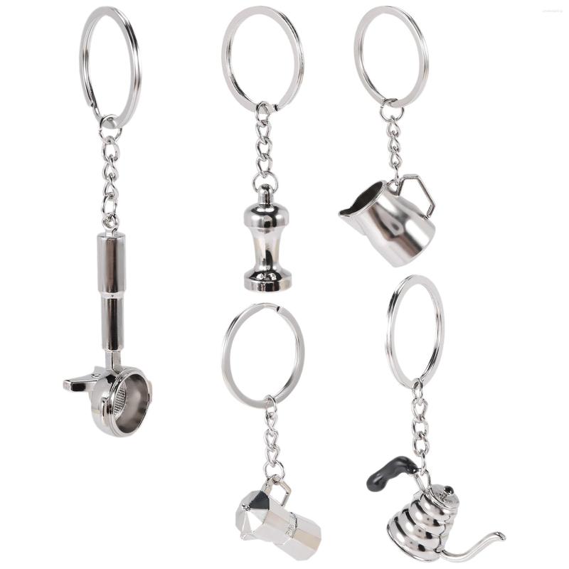 Jewelry Pouches 5PCS Barista Coffee Tamper Keychain Espresso Portafilter Moka Pitcher Keyring Portable Accessories Gift
Jewelry Pouches 5PCS Barista Coffee Tamper Keychain Espresso Portafilter Moka Pitcher Keyring Portable Accessories Gift