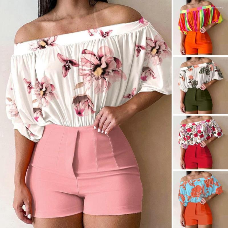 Women's Tracksuits Bodycon Shorts Suit Streetwear1 Set Women Outfit Elegant Printing Boat Neck Summer Printed 2 Piece Shirt, Orange
Women's Tracksuits Bodycon Shorts Suit Streetwear1 Set Women Outfit Elegant Printing Boat Neck Summer Printed 2 Piece Shirt, Orange