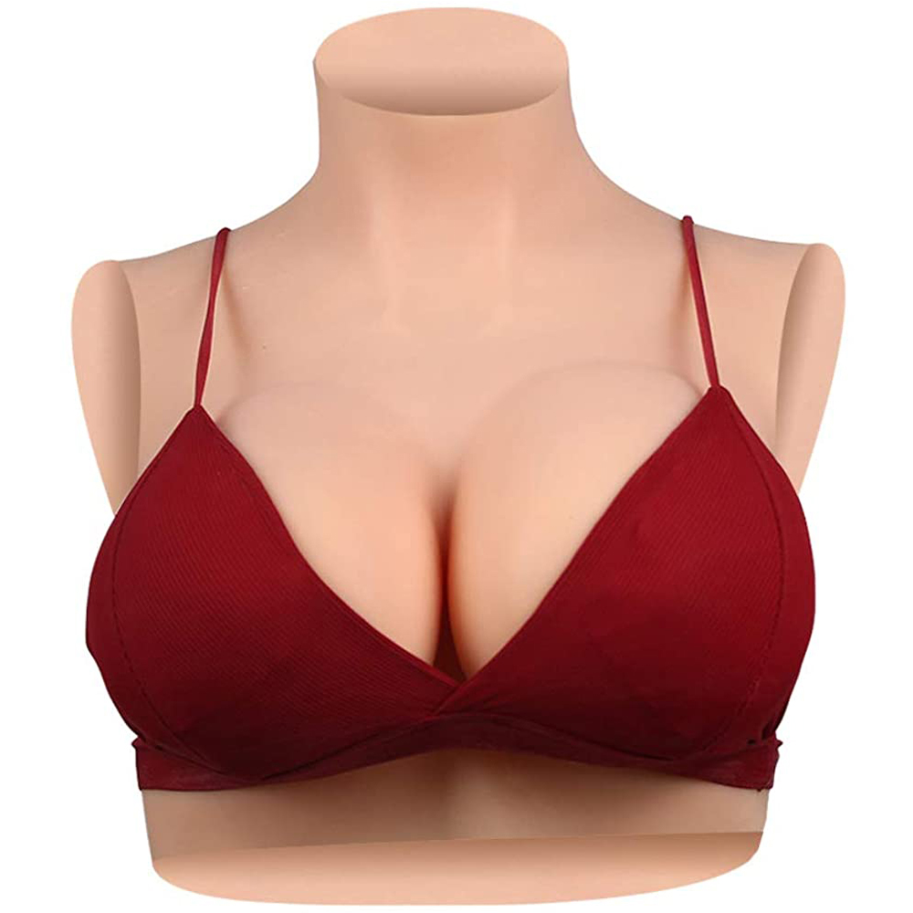 Crossdresser Breast Form High Collar Silicone Breast Plate B-G Cup Fake Boobs Enhancer for Shemale
Crossdresser Breast Form High Collar Silicone Breast Plate B-G Cup Fake Boobs Enhancer for Shemale