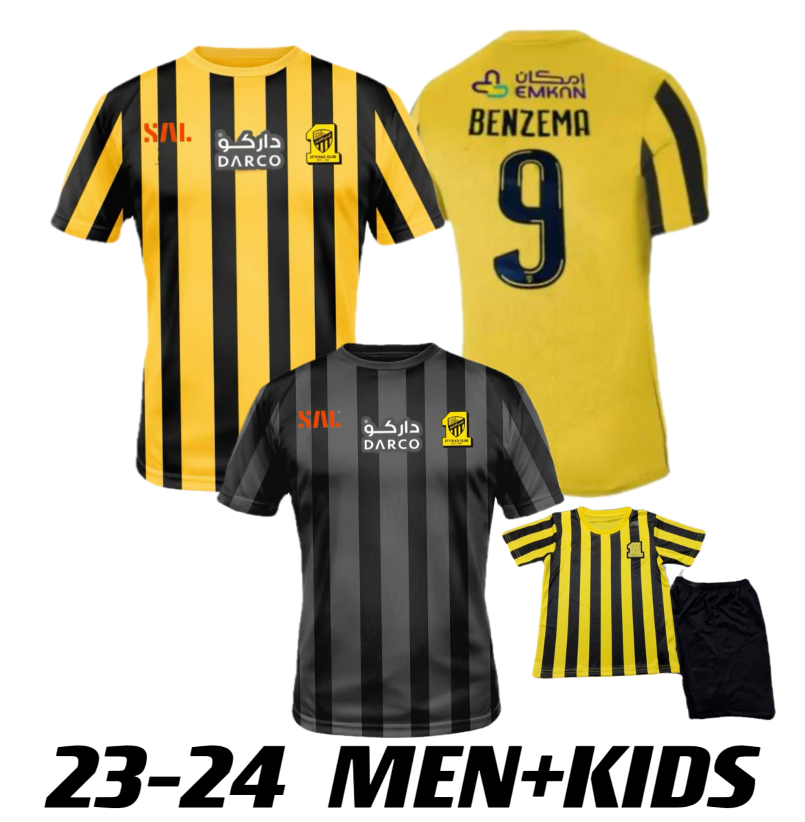 2023 2024 Al Ittihad Benzema Soccer Jerseys 23/24 Hamdallah Romarinho Camara Home Away Jerseys Costa Coronado Hegazy Jeddah Union 23 24 Football Shirts Size 16-28 -4XL, 23-24 home
2023 2024 Al Ittihad Benzema Soccer Jerseys 23/24 Hamdallah Romarinho Camara Home Away Jerseys Costa Coronado Hegazy Jeddah Union 23 24 Football Shirts Size 16-28 -4XL, 23-24 home