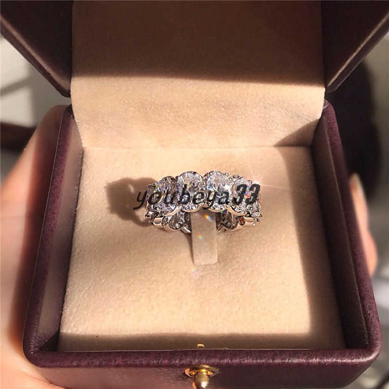 Stunning Limited Edition Eternity Band Promise Ring 925 sterling Silver 11Pcs Oval Diamond cz Engagement Rings For Women
Stunning Limited Edition Eternity Band Promise Ring 925 sterling Silver 11Pcs Oval Diamond cz Engagement Rings For Women