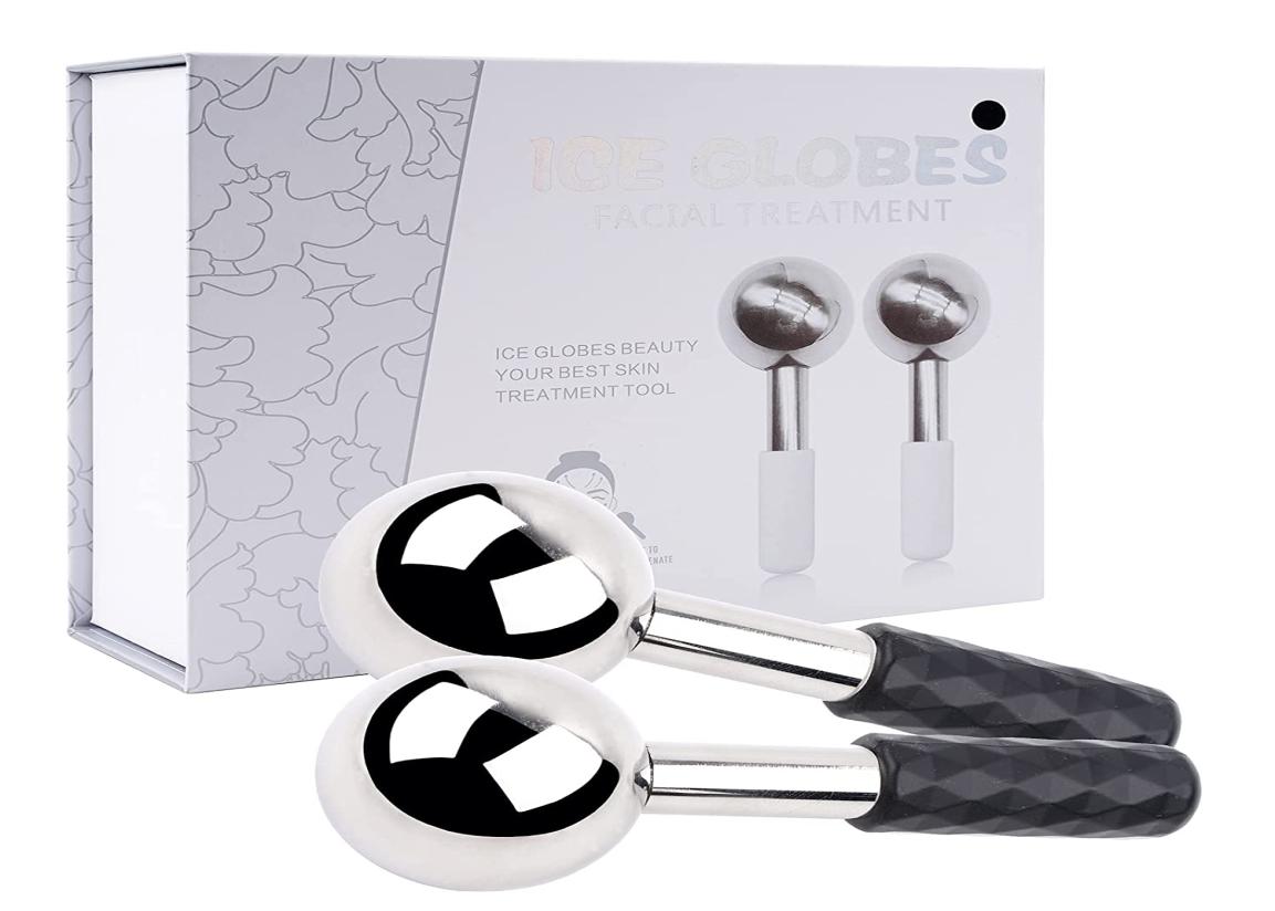 2PC Cooling Ice Globes Facial Massage Unbreakable Stainless Steel Cryo Sticks Massager for Eye Face Lifting Tools Anti Aging Wrink1152118
2PC Cooling Ice Globes Facial Massage Unbreakable Stainless Steel Cryo Sticks Massager for Eye Face Lifting Tools Anti Aging Wrink1152118
