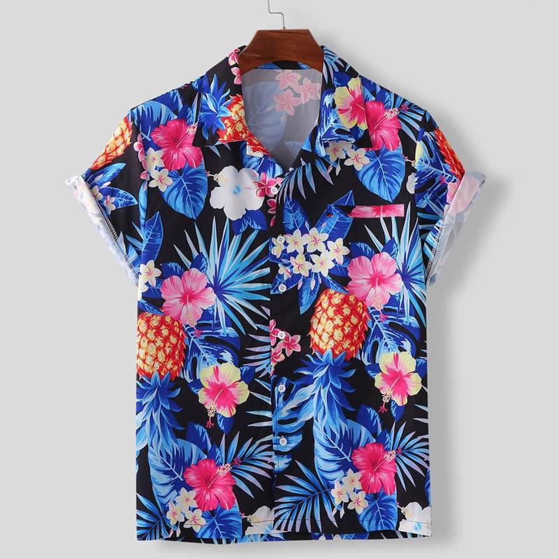 Men' T Shirts For Men Ethnic Style Printing Hawaiian Shirt Short Sleeve Loose Buttons Casual Blouse Tops 2023 Camisa Hombre, Blue
Men' T Shirts For Men Ethnic Style Printing Hawaiian Shirt Short Sleeve Loose Buttons Casual Blouse Tops 2023 Camisa Hombre, Blue