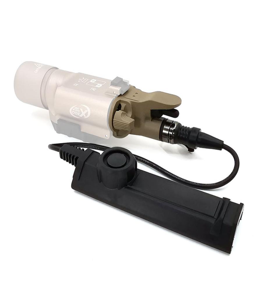 Tactical X300 X400 Remote Dual Switch Assembly Flashlight Constant Momentary Control Tactical Torch Switch Accessories6527428, Black
Tactical X300 X400 Remote Dual Switch Assembly Flashlight Constant Momentary Control Tactical Torch Switch Accessories6527428, Black