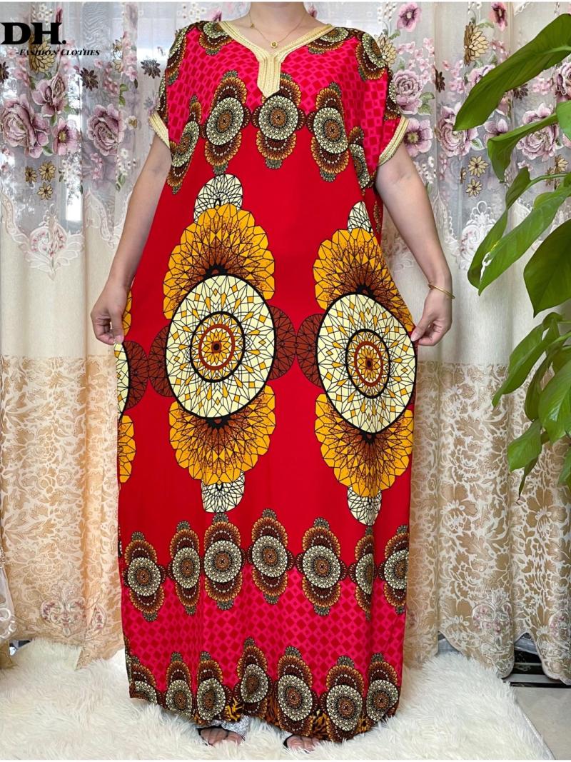 Ethnic Clothing Summer Abayas For Women Dubai 2023 Short SLeeve Robe Femme Musulmane African Islam Caftan Marocain Long Dress Printed Floral
Ethnic Clothing Summer Abayas For Women Dubai 2023 Short SLeeve Robe Femme Musulmane African Islam Caftan Marocain Long Dress Printed Floral