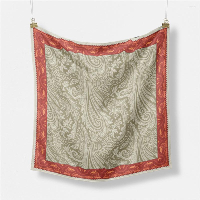 Scarves Twill Silk Scarf Woman Cashew Painting Square Wraps Bandana Small Hijab Foulards Tie Headband Neckerchief 53CM
Scarves Twill Silk Scarf Woman Cashew Painting Square Wraps Bandana Small Hijab Foulards Tie Headband Neckerchief 53CM