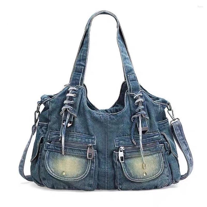 Evening Bags 2023 Luxury Designer Women's Handbag Trend 2 Denim Retro Luggage Shoulder Bag Messenger Wallet
Evening Bags 2023 Luxury Designer Women's Handbag Trend 2 Denim Retro Luggage Shoulder Bag Messenger Wallet