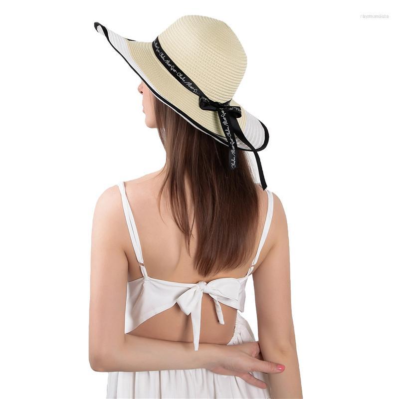 Wide Brim Hats Jovivi Ladies Vacation Straw Hat Summer Sun Protection Floppy Foldable Roll Up Beach Women Bowknot UV Cap HatWide, Beige
Wide Brim Hats Jovivi Ladies Vacation Straw Hat Summer Sun Protection Floppy Foldable Roll Up Beach Women Bowknot UV Cap HatWide, Beige