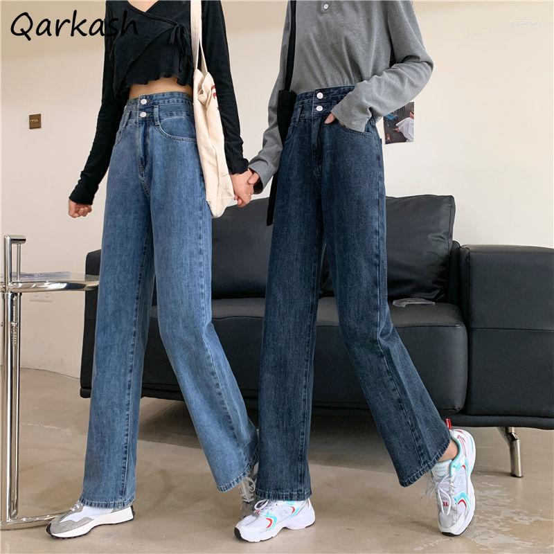 Women' Jeans Women High Waist Leisure Straight Trousers Classic Denim Vintage Retro Simple Solid Streetwear All-match Females, Blue
Women' Jeans Women High Waist Leisure Straight Trousers Classic Denim Vintage Retro Simple Solid Streetwear All-match Females, Blue