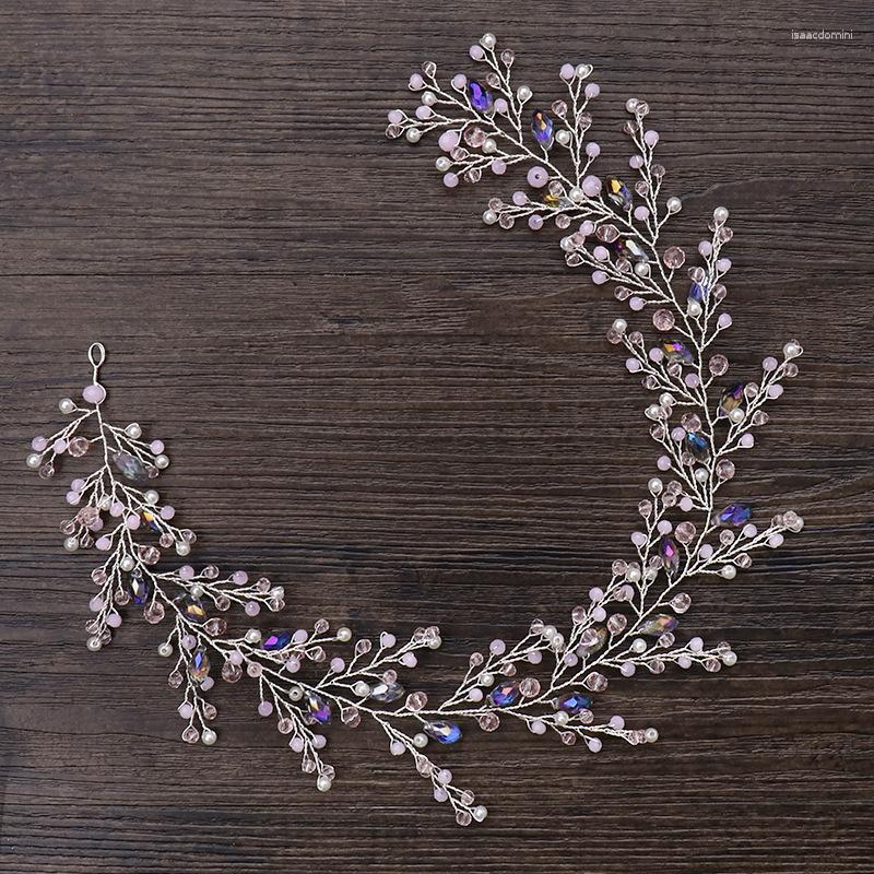 Hair Clips Luxury Crown Pink Colorful Crystal Tiara Handmade Vine Headbands Ornament Bridal Wedding Dress Accessories
Hair Clips Luxury Crown Pink Colorful Crystal Tiara Handmade Vine Headbands Ornament Bridal Wedding Dress Accessories