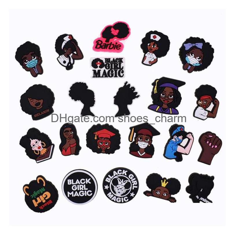 Charms Pvc Cartoon Clog Shoe Decorations Buckle Accessories Charm Drop Delivery Otldf
Charms Pvc Cartoon Clog Shoe Decorations Buckle Accessories Charm Drop Delivery Otldf