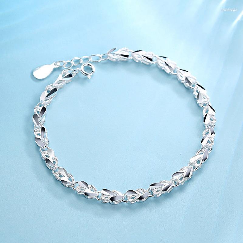 Link Bracelets Silver Color Women Korean Bracelet Personality Creative Heart-to-heart Chains 2023 Romantic Wrist Bangle Jewelry
Link Bracelets Silver Color Women Korean Bracelet Personality Creative Heart-to-heart Chains 2023 Romantic Wrist Bangle Jewelry