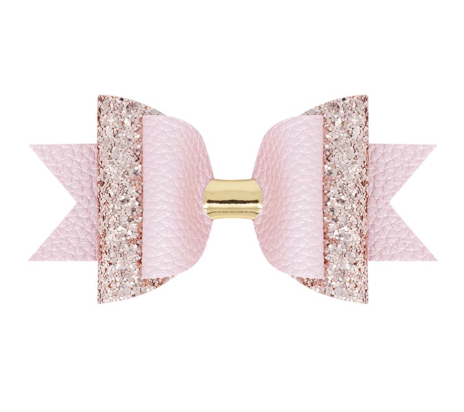 Lovely Bow Hair Glitter Big Size 105cm Hairpin Cute PU Leather Hairpin Modish Girls Prince Hair Clip Bowknot Clip 9colors6017362, Multi-color 
Lovely Bow Hair Glitter Big Size 105cm Hairpin Cute PU Leather Hairpin Modish Girls Prince Hair Clip Bowknot Clip 9colors6017362, Multi-color