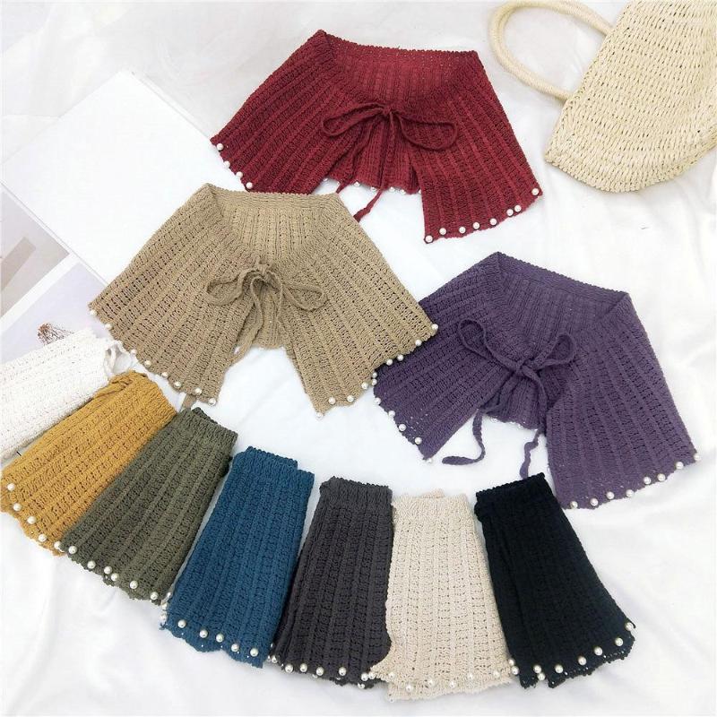 Bow Ties Women Fashion Knitted Fake Collar Cotton Shirt Cape Shoulder Wrap Shawl False Girls Summer Dress Detachable Collars
Bow Ties Women Fashion Knitted Fake Collar Cotton Shirt Cape Shoulder Wrap Shawl False Girls Summer Dress Detachable Collars