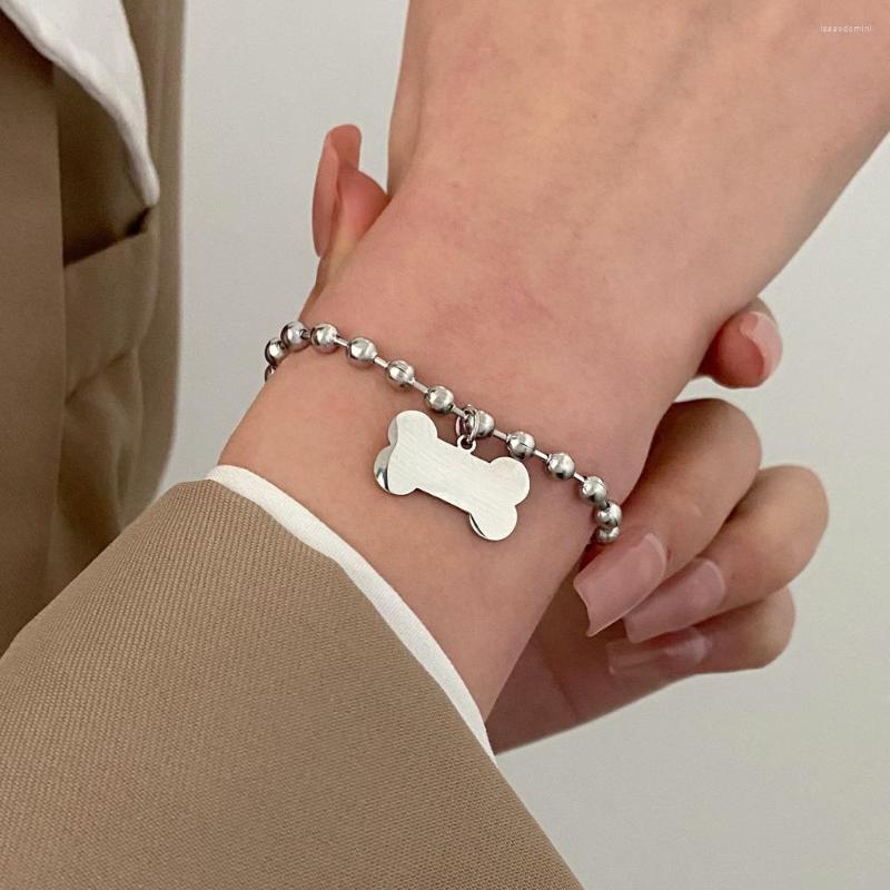 Charm Bracelets Stainless Steel Bone Bead Chain Bracelet For Women Fashion Trendy DIY Jewelry Gifts Friend Girl 2023
Charm Bracelets Stainless Steel Bone Bead Chain Bracelet For Women Fashion Trendy DIY Jewelry Gifts Friend Girl 2023