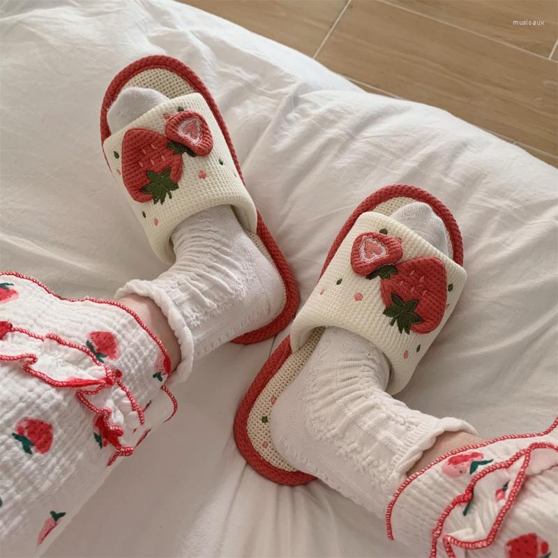 Slippers Cute Strawberry Plush Autumn House Slides Female Flip Flops Women Winter Home Warm Furry Linen, Beige
Slippers Cute Strawberry Plush Autumn House Slides Female Flip Flops Women Winter Home Warm Furry Linen, Beige
