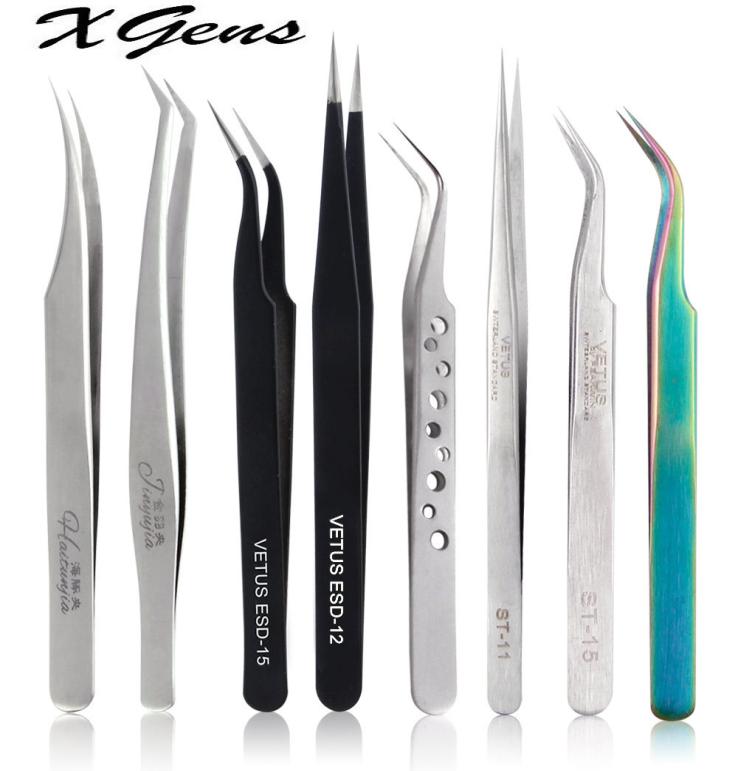Eyelash Extension Tweezers Volume Lashes Stainless Steel Tweezer Nonmagnetic Eyelashes Tools Professional Makeup Tool1717932, White
Eyelash Extension Tweezers Volume Lashes Stainless Steel Tweezer Nonmagnetic Eyelashes Tools Professional Makeup Tool1717932, White