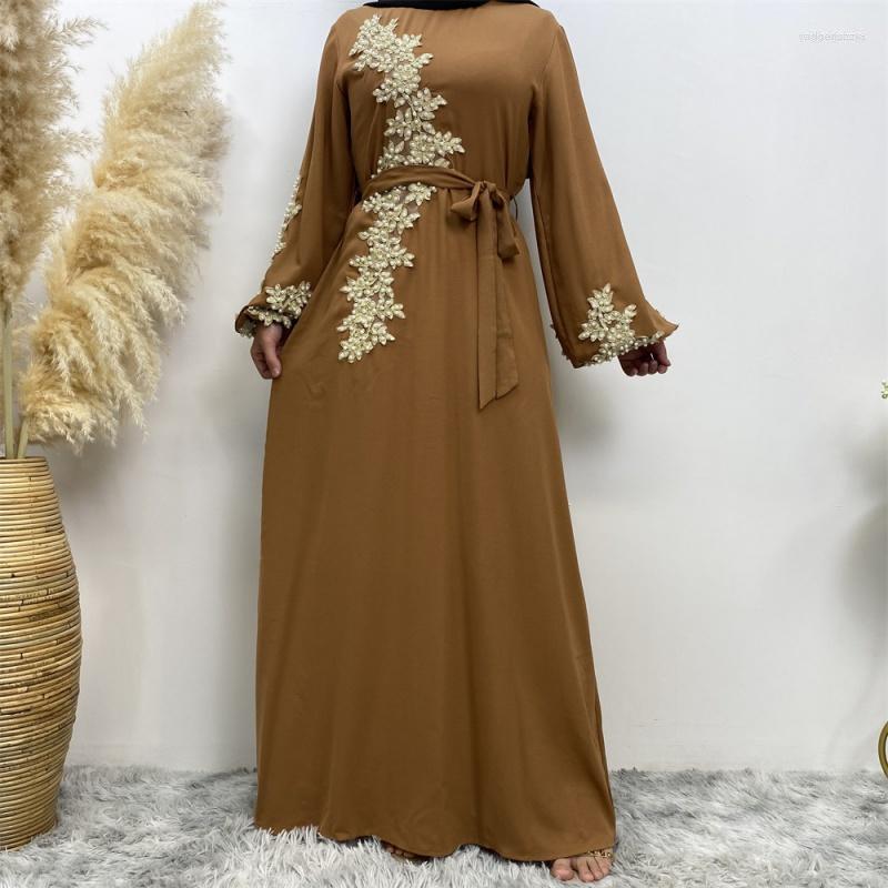 Ethnic Clothing Muslim Abaya Women Prayer Robe Islamic Dresses Khimar Jilbab Lace Modesty Eid Vestidos Long Dress Kaftan
Ethnic Clothing Muslim Abaya Women Prayer Robe Islamic Dresses Khimar Jilbab Lace Modesty Eid Vestidos Long Dress Kaftan