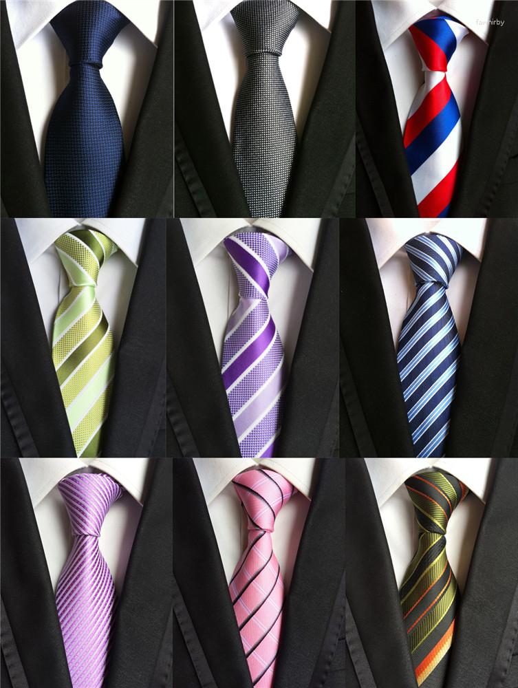 Bow Ties Accessories For Men Striped Pattern Business Silk Tie Pink Red Black Blue Yellow Navy Purple Orange Green Necktie Gravatas
Bow Ties Accessories For Men Striped Pattern Business Silk Tie Pink Red Black Blue Yellow Navy Purple Orange Green Necktie Gravatas