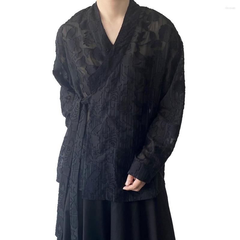 Men's Casual Shirts Men Chinese Zen Lace Hollow Vintage Fashion Loose Long Sleeve Women Streetwear Party Dress Blouses Male, 9751 black
Men's Casual Shirts Men Chinese Zen Lace Hollow Vintage Fashion Loose Long Sleeve Women Streetwear Party Dress Blouses Male, 9751 black