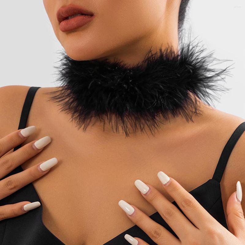 Pendant Necklaces PuRui Trendy Multicolour Feather Choker Necklace For Women Jewelry Collar Tie Up Rope Style Neck Chain Gifts Party Girls
Pendant Necklaces PuRui Trendy Multicolour Feather Choker Necklace For Women Jewelry Collar Tie Up Rope Style Neck Chain Gifts Party Girls