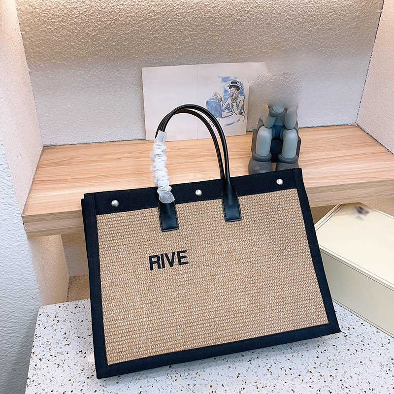 High Quality Luxury Shopping Bag Womens tote bag Rive Totes Summer Raffia Weave Large Beach Bag Travel Cross Body Shoulder Bag, 1-1 50x35cm
High Quality Luxury Shopping Bag Womens tote bag Rive Totes Summer Raffia Weave Large Beach Bag Travel Cross Body Shoulder Bag, 1-1 50x35cm