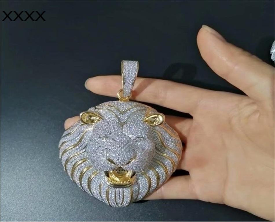 Iced Out Pendant Cuban Link Chain Big Pendants Mens Jewelry Hip Hop Luxury Designer Necklace Bling Diamond Lion Animal Rapper DJ A3232117
Iced Out Pendant Cuban Link Chain Big Pendants Mens Jewelry Hip Hop Luxury Designer Necklace Bling Diamond Lion Animal Rapper DJ A3232117