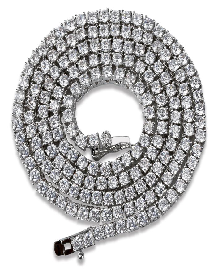 Hip Hop Gold Chain 1 Row Round Cut Tennis Necklace Mens Punk Iced Out Rhinestone Chain Necklace Micro Inlaid Cubic Zircon Choker8291996
Hip Hop Gold Chain 1 Row Round Cut Tennis Necklace Mens Punk Iced Out Rhinestone Chain Necklace Micro Inlaid Cubic Zircon Choker8291996