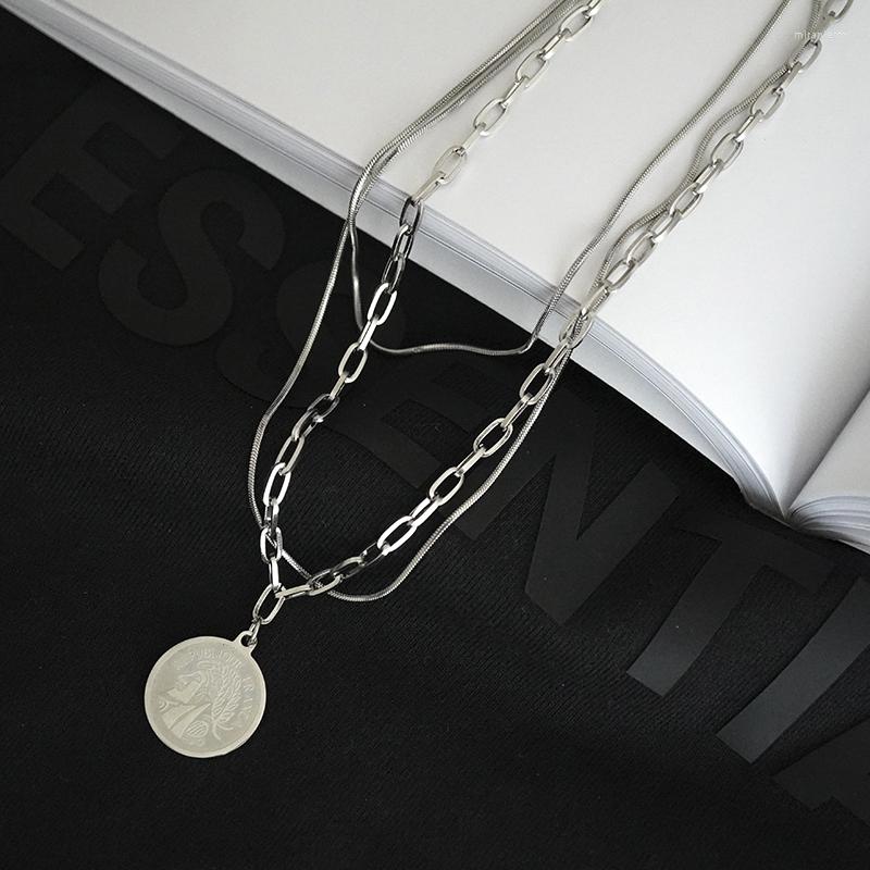 Pendant Necklaces Europe And The United States Ins Style Multi-layer Chain Human Head Coin Necklace Niche Design Sense Collarbone Sweater
Pendant Necklaces Europe And The United States Ins Style Multi-layer Chain Human Head Coin Necklace Niche Design Sense Collarbone Sweater